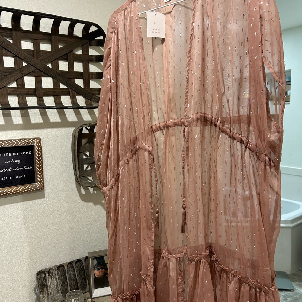 Lauren Conrad sheer kimono